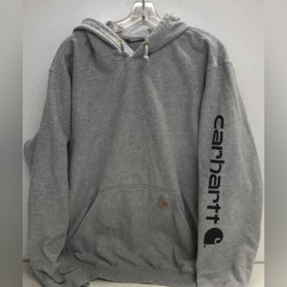 Carhartt Midweight Logo Sleeve Graphic Sweatshirt Size XL Like New MSRP 59.99 - Picture 2 of 5